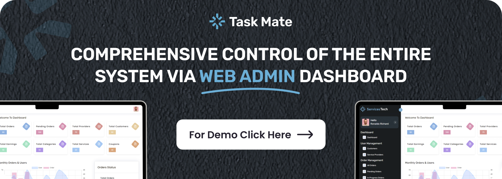  web admin dashboard 