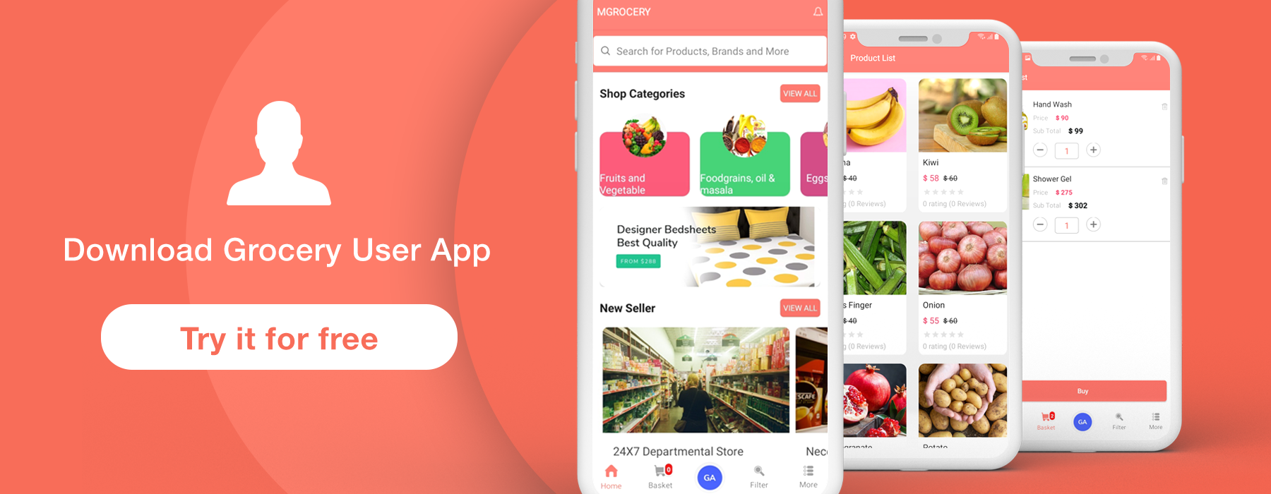 Pharmacy | Grocery | Food | Store Delivery | Marketplace | Multi Vendor | Driver| e-Commerce App