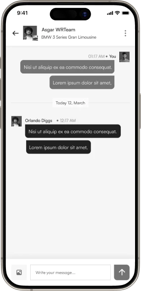 Mobile optimized responsive web design showcasing trending classified listings
