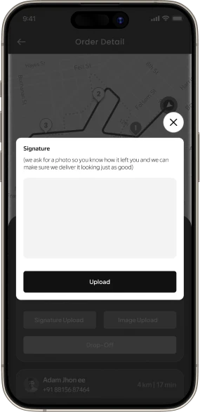Courier booking web app for scheduling and managing parcel deliveries