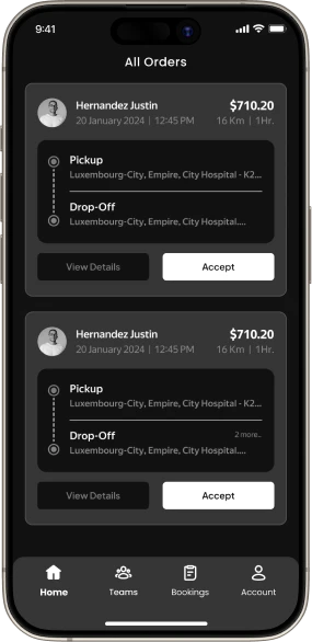 Delivery dispatch system with automated driver assignment and route optimization
