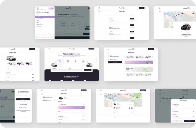 2-in-1 ride and delivery app with web and mobile platforms