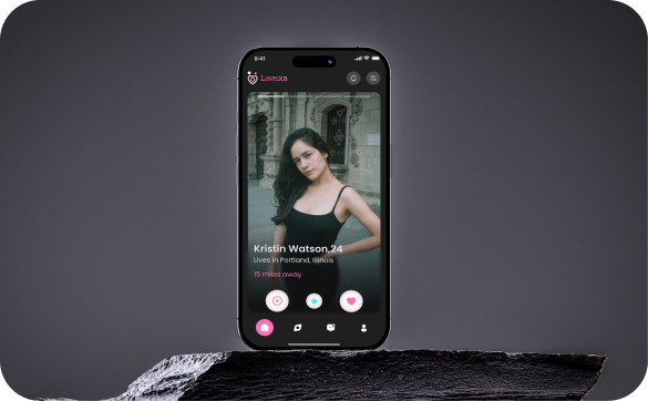 AI-powered dating application with intelligent matchmaking system