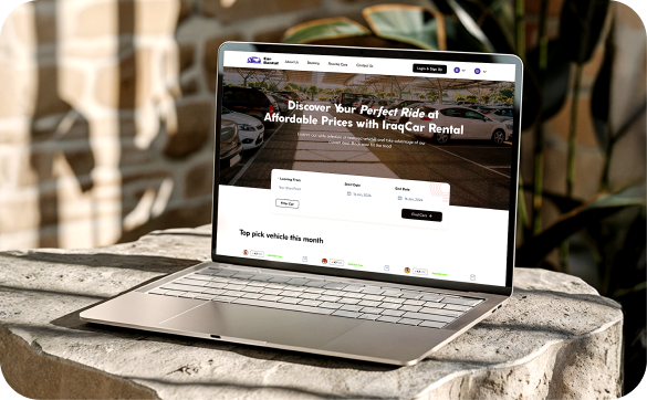 Multi-vendor vehicle rental marketplace platform with order management