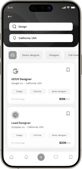 Custom recruitment mobile app development for Android and iOS