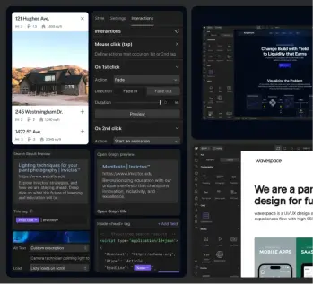 Professional Webflow development services for high-performance, responsive marketing websites